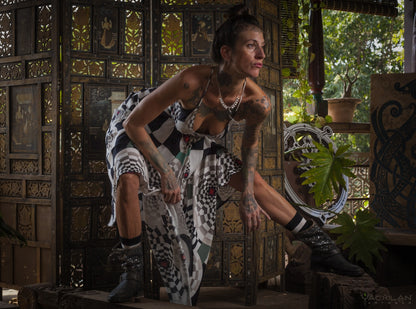 LONG DRESS Triangle / VISCOSE - MATZOKIOW