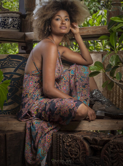 LONG DRESS Triangle / VISCOSE - ATLANTHEON