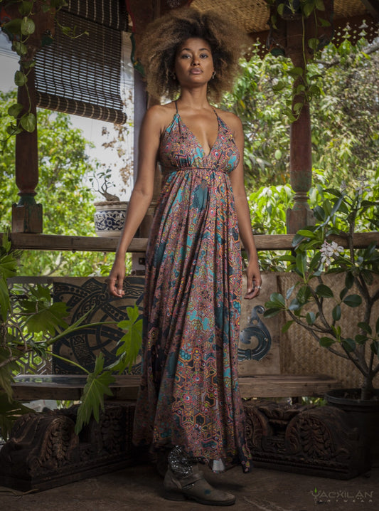 LONG DRESS Triangle / VISCOSE - ATLANTHEON