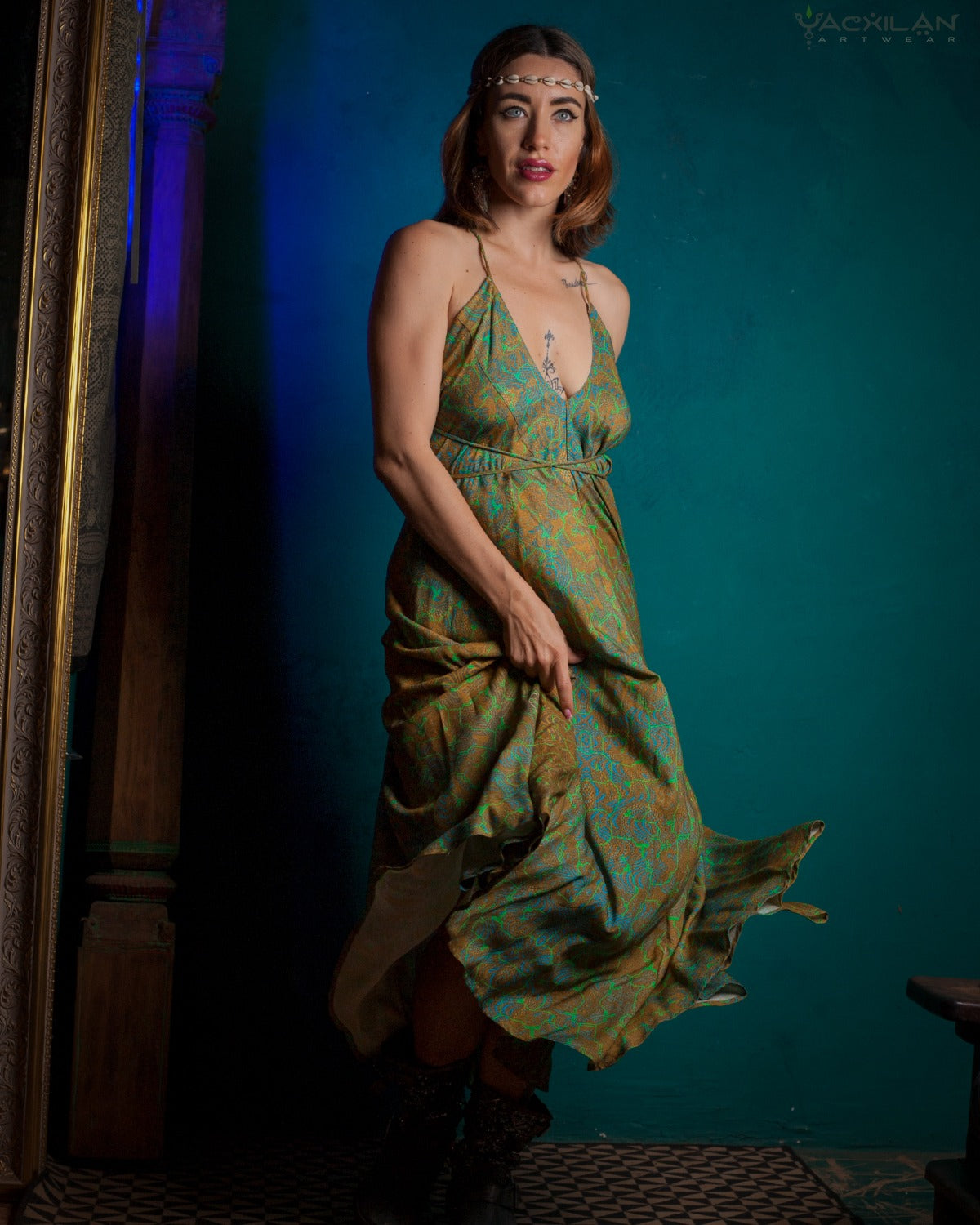 LONG DRESS / VISCOSE - SANDZ