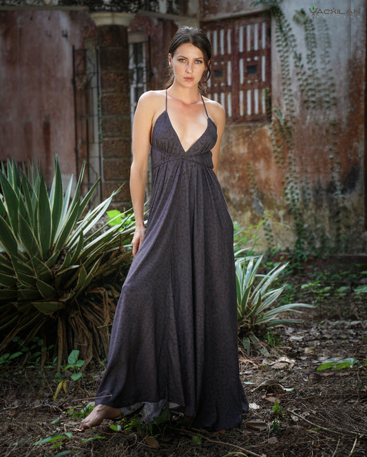 LONG DRESS / VISCOSE - SHIPIBO