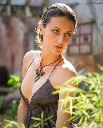 LONG DRESS / VISCOSE - SHIPIBO
