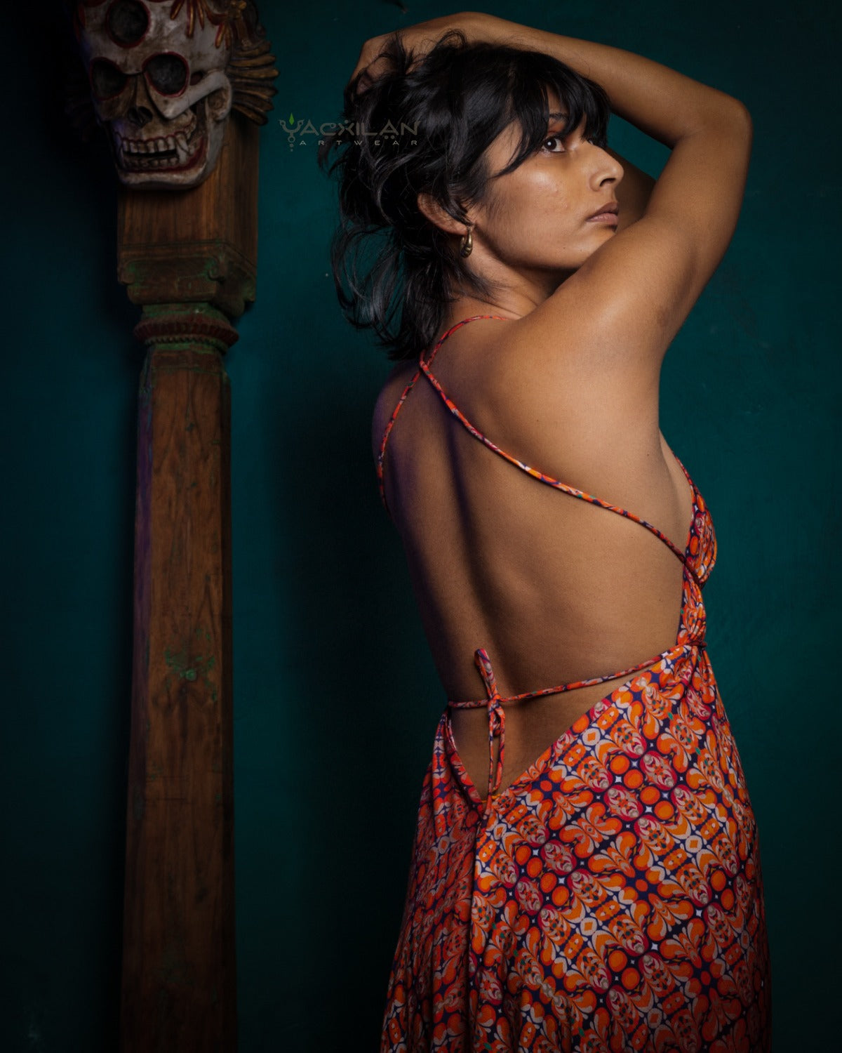 LONG DRESS / VISCOSE -REDER