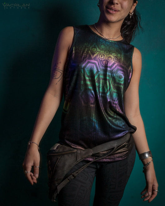 Holographic Rainbow Tank Top MYCELIUM