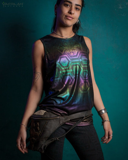 Holographic Rainbow Tank Top MYCELIUM